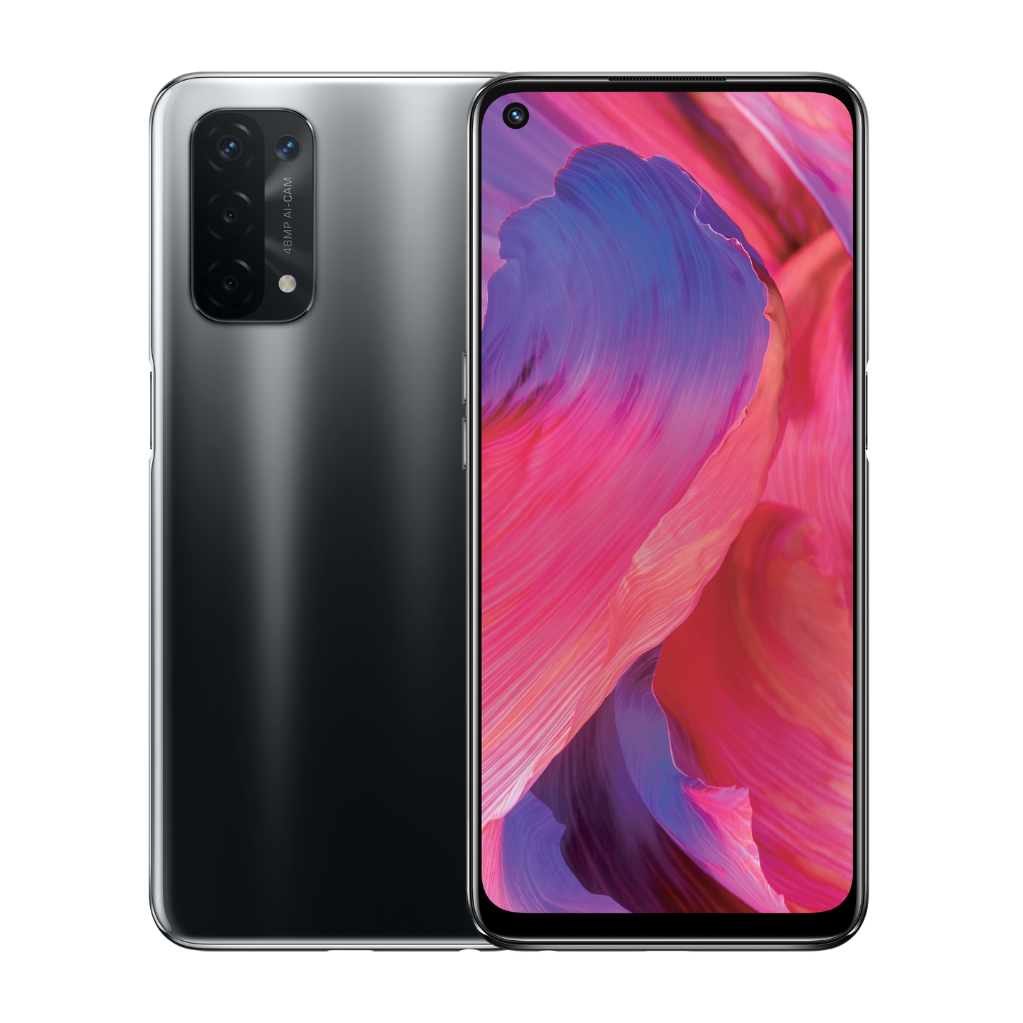 OPPO A74 5G Silber – Generalüberholt