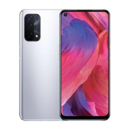 OPPO A74 5G Silber – Generalüberholt